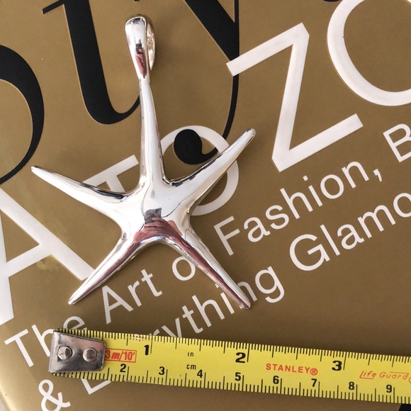 NWT • Stunning Silver Starfish Pendant - Picture 6 of 11